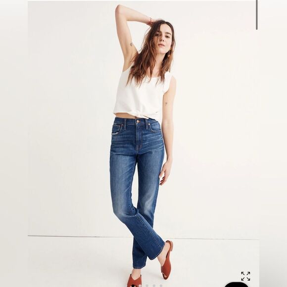 Madewell “The High Rise Slim Boy Jean” - Picture 1 of 8